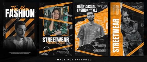 Premium Psd Streetwear Fashion Social Media Template