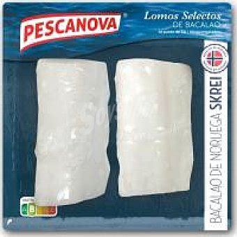 Pescanova Lomos De Bacalao Skrei Al Punto De Sal Bandeja 300 G