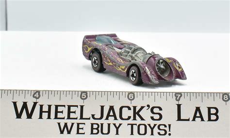 Jet Threat Purple Redline Hot Wheels Mattel Vintage Rl Wheeljack S Lab