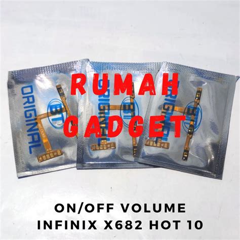 Jual FLEXIBLE TOMBOL ON OFF VOLUME INFINIX X682 HOT 10 X692 NOTE 8 Shopee Indonesia