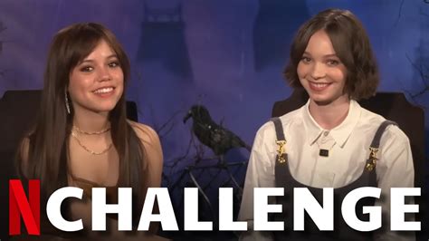 Wednesday Cast Plays The Whos Most Likely To Challenge With Jenna