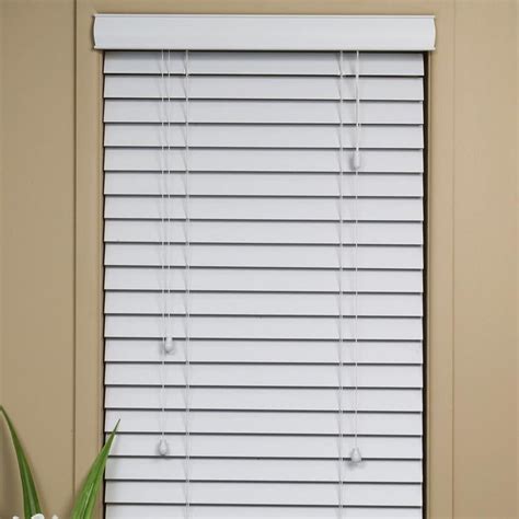 Buy 50mm Smooth Slat PVC Venetian Blinds White Stone Online Curtain