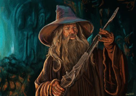 Gandalf Digital Art by Okan Bulbul - Fine Art America