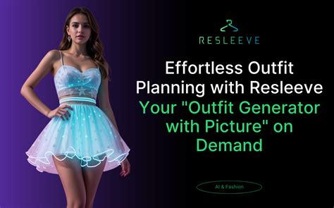 Outfit Generator with Picture: Outfit Planning with Resleeve