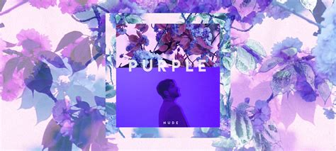 Nude Debut Album Purple R B Hip Hop And Electro Pop Music