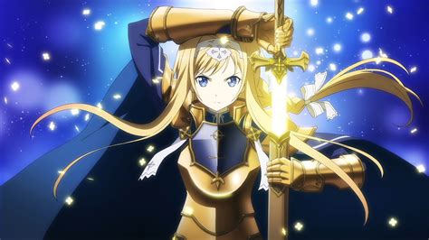 Alice Fragrant Olive Sword Sao Alicization 4k Hd Phone Wallpaper