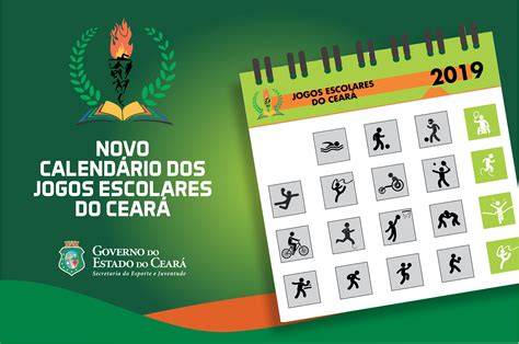 NOVO CALENDÁRIO DO JOGOS ESCOLARES Secretaria do Esporte