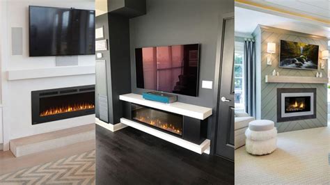 Living Room Ideas With Electric Fireplace And Tv | Cabinets Matttroy