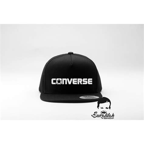 Jual Topi Snapback Standar Converse Logo Shopee Indonesia