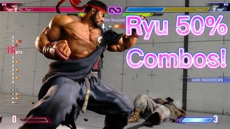 Street Fighter 6 Ryu Modern Control Combos Youtube