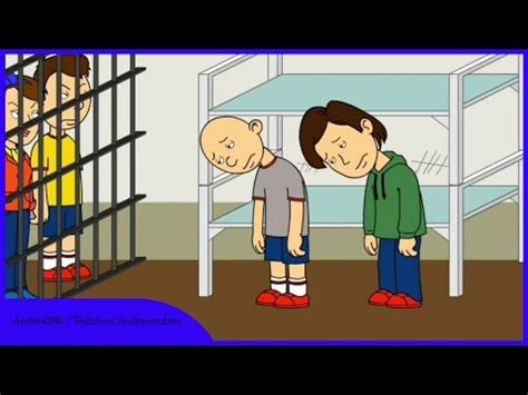 Boris And Classic Caillou Gets Grounded On April Fools Day Youtube