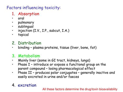 Ppt Drug Toxicity Powerpoint Presentation Free Download Id3536116