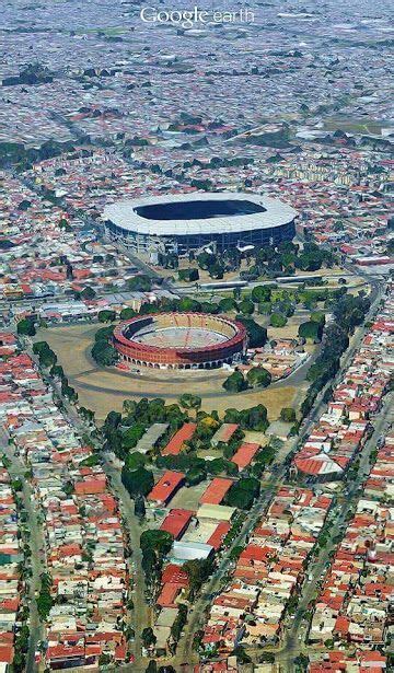 Guadalajara Jalisco México El monumental estadio Jalisco y la