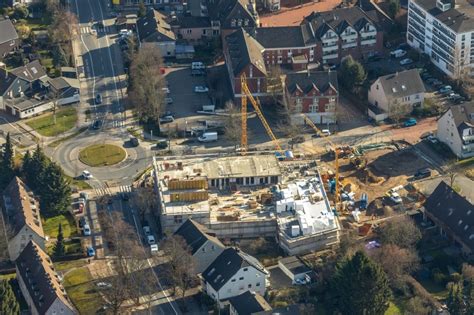 Witten Aus Der Vogelperspektive Baustelle Zum Neubau Des