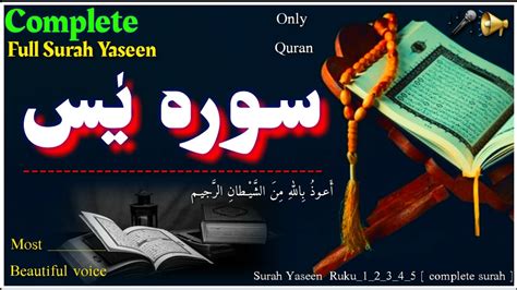 Surah Yaseen With Urdu Translation By Omar Hisham Al Arabi Surah