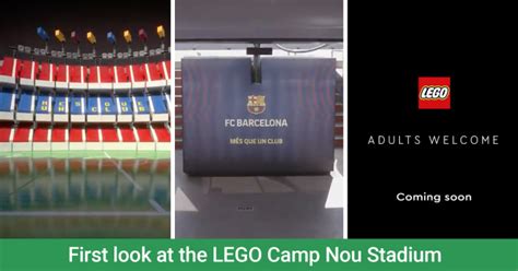 LEGO teases the new Camp Nou Stadium set [News] - The Brothers Brick | The Brothers Brick