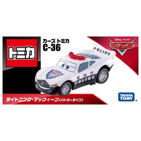 JUN 2024 Disney Pixar Cars C 36 LIGHTNING MCQUEEN Police Car Type