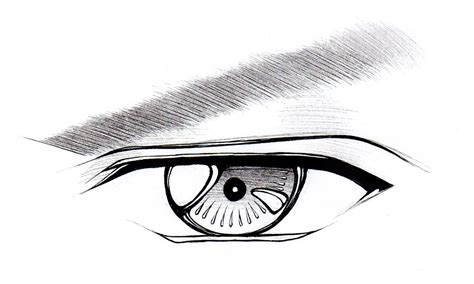 Manga Eyes Beautiful Image Drawing - Drawing Skill