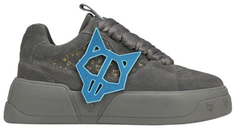 Naked Wolfe Kosa Cool Grey Sneakers WHATS ON THE STAR