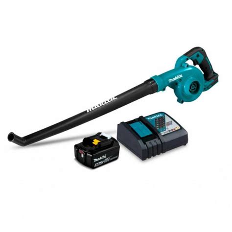 Soplador Inalámbrico 18v Batería De 18v 30ah Cargador Rápido Simple Makita Dub186rf