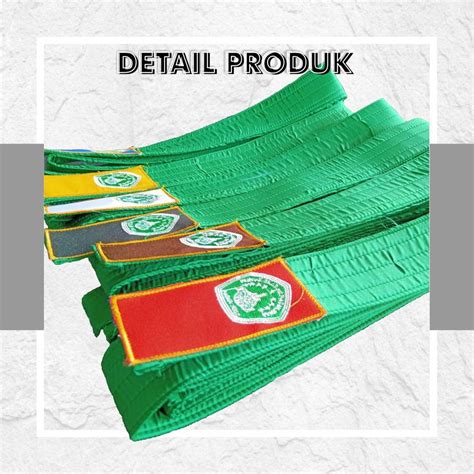 Jual Trending Sabuk Siswa Tingkatan Pagar Nusa Nusantara Bed Badge