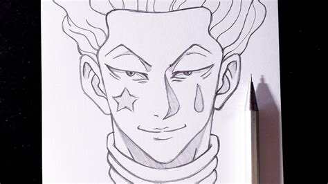 How To Draw Hisoka Easy Step By Step YouTube