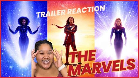 The Marvels Teaser Trailer REACTION YouTube