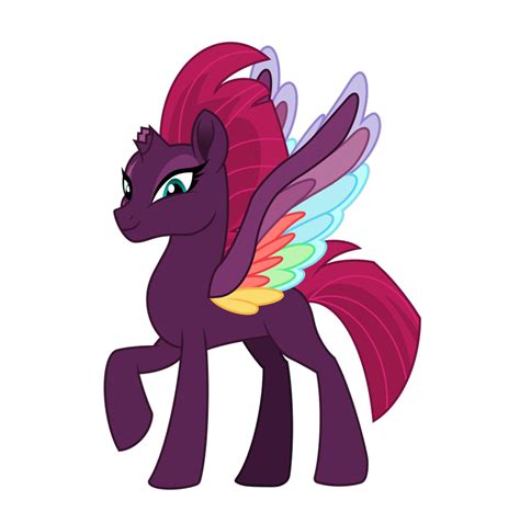 Rainbow Wings Tempest Shadow By Emeraldblast63 On Deviantart Mlp My