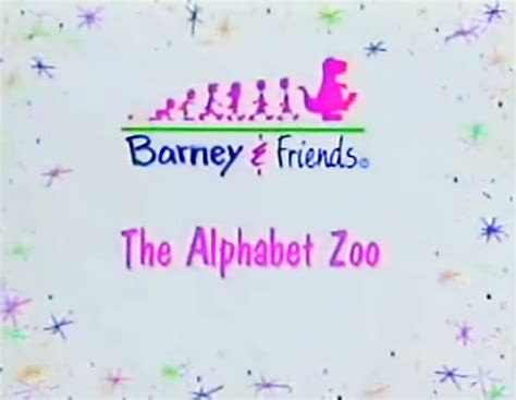 The Alphabet Zoo | Barney Wiki | Fandom