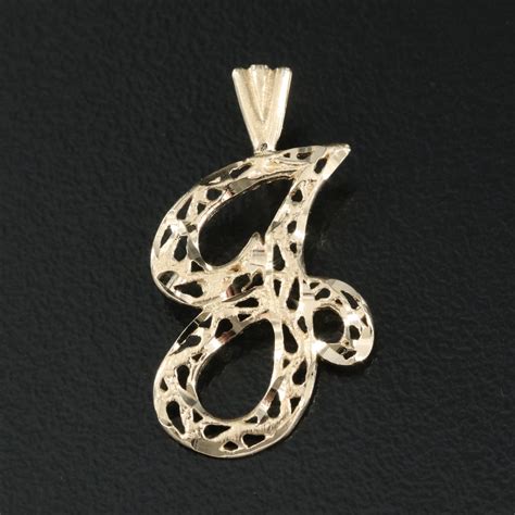 Michael Anthony 14K "G" Pendant | EBTH