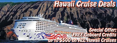 Hawaiian Cruise Deals | Discount Hawaii Cruises