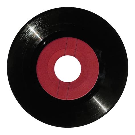 Premium Photo Red Vinyl Record