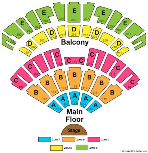 Rosemont Theatre Seating Chart View