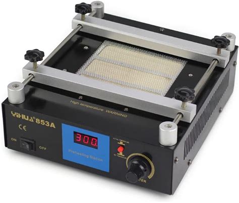 High Power Preheating Hot Air Gun Solder Preheater Heating Plate Preheating Soldering Station