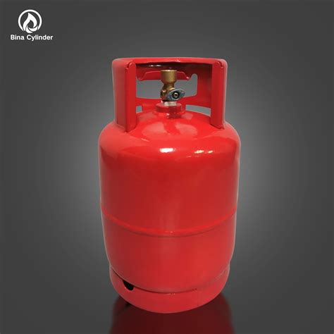 Liquefied Petroleum Gas Steel Kg Gas Cylinder With Camping Valve