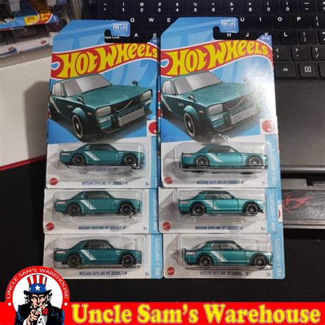 Hot Wheels Nissan Skyline Ht Gt X Hw J Imports Shopee Philippines