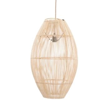 Lampenschirm Aus Rattan 30x48 ZURI Maisons Du Monde