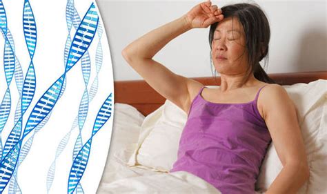 Menopause Hot Flushes Could Be Genetic Study Reveals Link Health Life Style Express Co Uk
