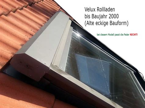 Rollladen Momentfeder Velux Lange Version F F Lang