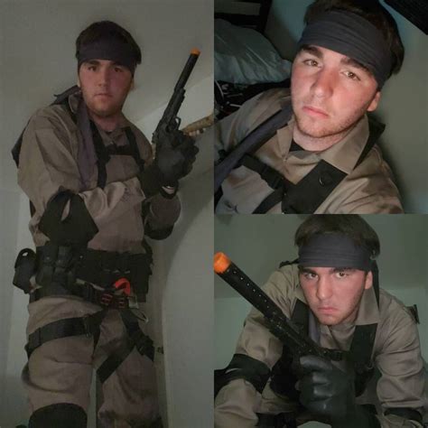 Solid Snake cosplay. by ImmortalWarrior98 on DeviantArt