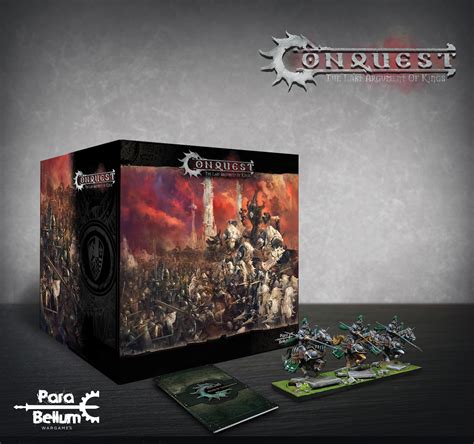 Contents Of Para Bellums Core Conquest Box Announced Ontabletop