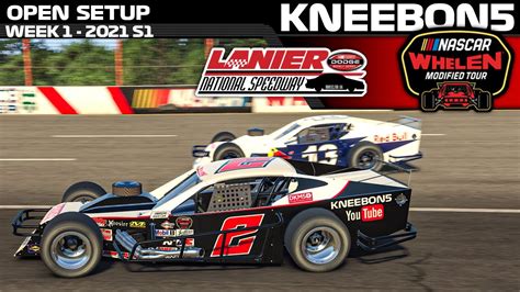 Whelen Tour Mods Lanier National Speedway Iracing Enascar Youtube