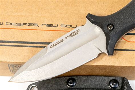 Купить нож "Grave" AUS-10 Black G-10 NCC001-A1 от N.C.Custom