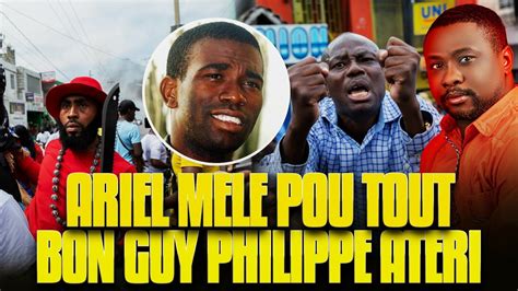 Men Koman Guy Philippe Mete Pyel At Nan Lari Petyonvil Ajan Bsap Yo