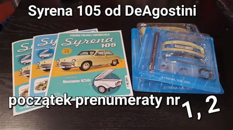 Budowa Modelu Syrena 105 Od DeAgostini Pierwsza Paczka Prenumeraty Z