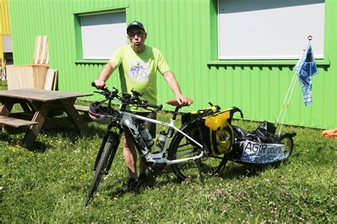 Franche Comté Il va parcourir 2 000 km à vélo à travers la région pour