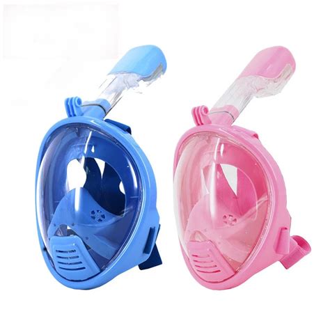 New Full Face Scuba Diving Mask Dry Snorkeling Masks Swimming