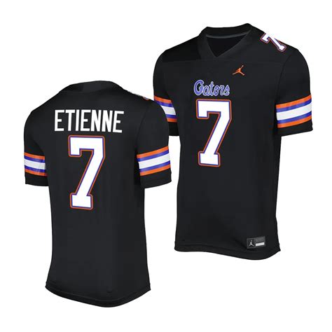 Trevor Etienne Florida Gators Alternate Game #7 Jersey Men's Black 2023 ...