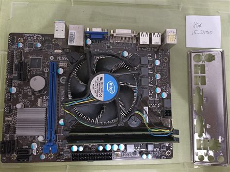 Deska MSI H61M-P20 (G3) + Intel i5-3570 + 8GB RAM DDR3 | Aukro