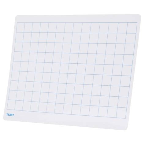 Texet A4 Flexible Gridded Whiteboard 30pk Classroom Pack Wbflexgrd 30